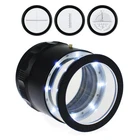 Jewelry Magnifier 10X Led Scale Loupe With 8 Lights Jeweler Loop Wit... New. Price: $51.15.