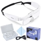 Yoctosun Magnifying Glass With Light, 0.75X-4.0X Usb Rechargeable, White New. Price: $29.69.