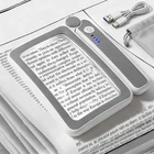 Rechargeable Magnifying Glass With Light, 5X Large Rectangular Page Magnifier... New. Price: $23.33.