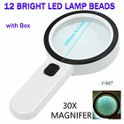 Aixpi Led Illuminated Magnifying Glass New. Price: $18.99.