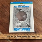Vintage Bausch & Lomb Magna-page Full Magnifier Sight Savers Used. Price: $13.59.