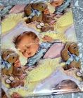Paper Gift Wrap New Baby Shower Nip 1 Sheet American Greetings Total 8.33 Sq. Price: $8.00.