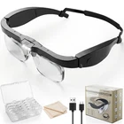 Magnifying Glasses With Light Head Magnifier Rechargeable Led 0.75X-4.0X New. Price: $29.95.