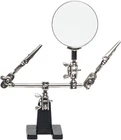 Aoraem Helping Hands Magnifier With Dual Adjustable Alligator Black, Silver New. Price: $14.69.