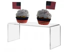 Marketing Holders Clear Riser Acrylic Showcase Jewelry Fixtures 9" 2" Display New. Price: $19.49.