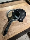 Carson 3.5IN Soft-grip Glass Magnifier, 2X With 11.5X Spot Lens And Case: SG-10 Used. Price: $14.99.
