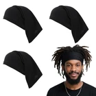 Guduling 4PCS Dreads Cap, Sock, Dreadlock Caps For Medium-large, Black New. Price: $14.12.