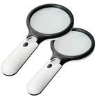 2 Magnifier Led Light, Marrywindix 3X Count (pack Of 1), White+black New. Price: $21.99.