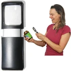 Small-magnifying-glass With Led-light 3X Lighted-pocket Easy Magnifier -hand Hel New. Price: $18.25.