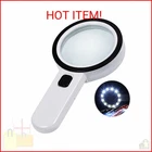 Nazano Magnifying Glass With Light, Ultra-clear Lightweight Handheld Reading New. Price: $14.72.