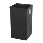 Safco Trash Liner For Garbage Cans, Plastic 36-GALLON, Black New. Price: $206.90.
