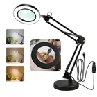 10X Magnifying Glass With Light Stand, 3 Color Modes, Level Adjustable... New. Price: $36.99.