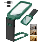 Evesvo 15X Magnifying Glass Light Stand Rechargeable Folding Handheld Real New. Price: $39.96.