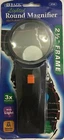 Magnifier Lighted 3X Round 2.5" Shatterproof Scratch Resistant Lens Bazic New. Price: $12.99.