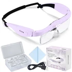 Yoctosun Magnifying With Light, 0.75X-4.0X Glasses, Purple New. Price: $30.29.