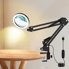 10X Magnifying Glass With Light Clip On Mganifier 3 Color Modes 56... New. Price: $29.97.