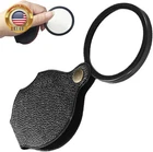 20X Pocket Magnifier, Portable Magnifying Glass, Rotating Folding Hd Mini New. Price: $10.96.