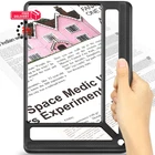 Akkycvs Full Page Magnifying Glass For Reading, Lightweight 5X, Black New. Price: $19.11.