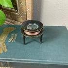 Bausch & Lomb Optical Co Round Adjustable Tripod Magnifier - Hand Lens Loupe New. Price: $39.00.