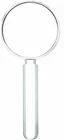 Kikkerland 2-IN1 Handheld Portable Compact Lightweight Acrylic Magnifier, For Re New. Price: $35.99.
