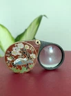 Vintage Cloisonne Brass Magnifying Glass Reading Bird Flower Nature China Unspecified. Price: $69.99.