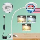 Nzqxjxz 10X Magnifying Glass Light Clip On Mganifier 48 Led Desk New. Price: $29.67.