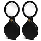 2PCSUPGRADE 10X Small Magnifying Glass For Kids And Seniors, Pocket Magnifier... New. Price: $11.92.