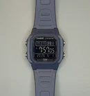 Casio W-800H Blue Case, Negative Lcd Hydro Mod, Led Upgrade New. Price: $50.00.
