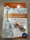 Ottlite 5" Led Magnifier W/clip & Stand #674 New. Price: $18.99.