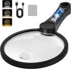 Nueyio 5.2 Inch Large Rechargeable Magnifier With Light, 30X 40X 60X Handheld... New. Price: $25.99.