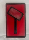 Vtg Bausch & Lomb Optical Magnifying Glass Black Art Deco Reading Magnifier Used. Price: $35.00.