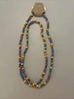Elegant 40 Glass Crystal Bead Necklace Sparkling Multi-color Jewelry Women New. Price: $15.55.