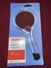 Staples 3 Lens 2X Handheld Magnifier With 6X Bifocal Insert Single Pack #20666 New. Price: $14.99.