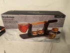 New In Box Brookstone 19TH Hole Golf Club Decanter W/ 4 Glasses & Wooden Display. Price: $125.85.