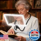 5X Neck Magnifying Glass With Light, Magnifier Hands Free, Full Book New. Price: $50.32.
