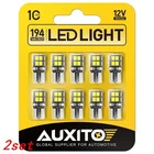 20X Auxito T10 Led License Plate Light Bulbs 6500K Super Bright White 168 194 Ek New. Price: $24.79.