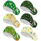 6 Pcs Satin Lined Working Scrub Caps Adjustable Tie Back Bouffant Wi... New. Price: $31.84.
