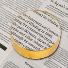 5X Paperweight Mirror Round Shape Hd Dome Genuine Glass Map And R... New. Price: $22.79.