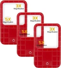 Bigmonat Pieces Magnifying Glass With Light, 3X 5X Pocket Magnifier, Red New. Price: $28.90.