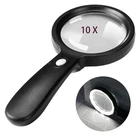 Magnifying Glass With Light, 10X Handheld Large 12 Led Illum... New. Price: $18.73.