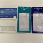 Magdepo Credit Card Magnifiers + Bonus Bookmark 5X2.5" New. Price: $10.99.