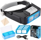 Yoctosun Magnifying Glasses With Light For Close Work, Grey And Black New. Price: $50.03.