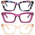 3 Pack Reading Glasses For Women Blue Light Blocking, Cute Oversized Computer... New. Price: $17.55.