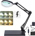 Yoctosun 10X Magnifying Glass Lamp With Color Modes Stepless Dimmable, 96 Leds New. Price: $82.99.