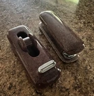 Vtg 1987 Eldon Office Products Purple Specks Stapler & Desk Tape Dispenser Used. Price: $42.00.