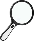 Handheld Lighted Magnifying Glass, 3-30X / 60X, Large Size With Led New. Price: $36.88.