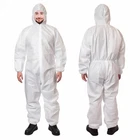 Ezgoodz Disposable Coveralls With Hood, 4X-LARGE, White, Pack Of 5, Microporo... New. Price: $43.64.