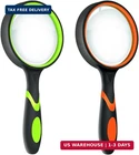 Leffis 2 Pack 10X Magnifying Glass For Seniors & Kids, Non-slip Handheld Magnifi New. Price: $16.98.