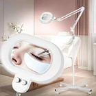 2,200 Lumens, 12X Magnifying Glass With Light Stand, Floor Lamp 3-AXIS New. Price: $126.99.