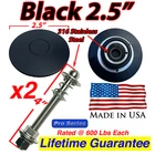 Quick Latch Low Profile Black 2.5" Series Hood Pin Kit Push Button New. Price: $129.50.